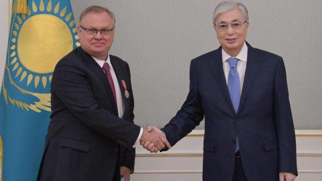 Мемлекет басшысы ВТБ банкі басқармасының президентін қабылдады