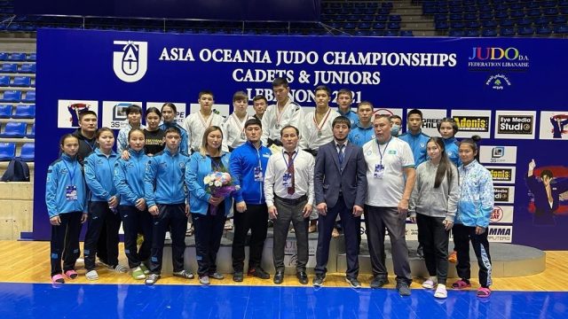 Дзюдодан Азия чемпионатында Қазақстан құрамасы 4 күміс еншіледі