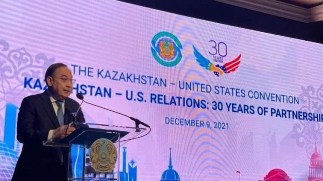 Президенттің арнаулы өкілі Вашингтонға жұмыс сапарымен барды