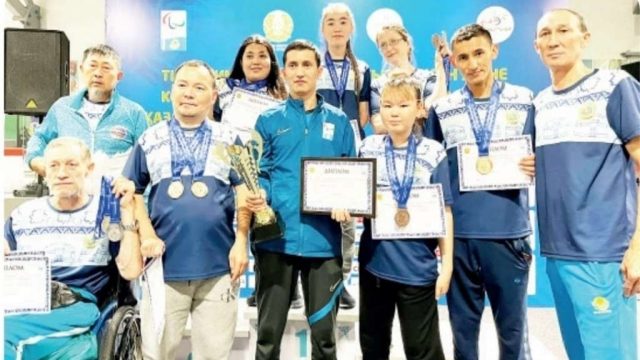 Жетісулық мүмкіндігі шектеулі спортшылар спартакиадада жүлделі болды