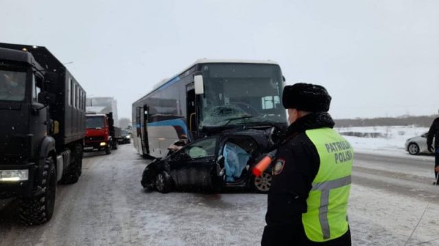 Қарағанды-Нұр-Сұлтан тасжолында жол апатынан бір адам қаза тапты