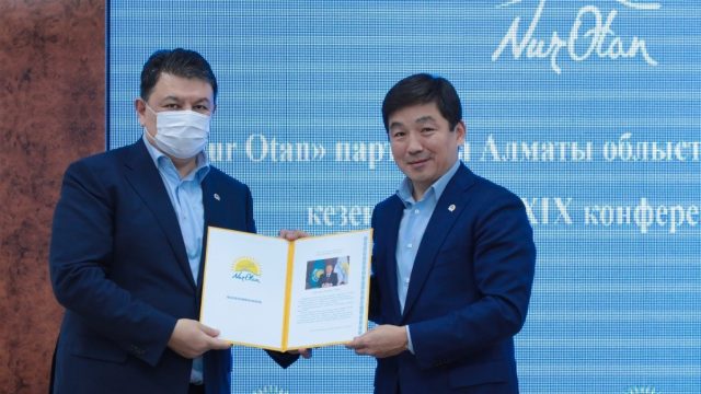 Қанат Бозымбаев Nur Otan-ның Алматы облысы филиалының төрағасы болды