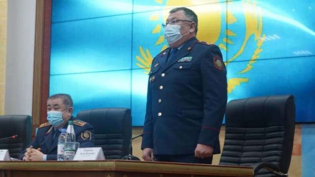 Қостанай облысы полиция департаментінің бастығы тағайындалды