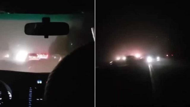 Бақытжан Сағынтаевтың кортежіне жасалған шабуылдың видеосы