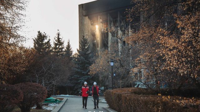 Алматы әкімдігі ғимаратын қалпына келтіру уақыты ұзарды