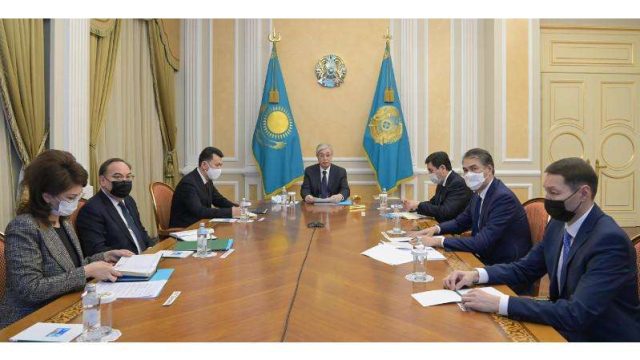 Президент жекелеген мемлекеттік органдардың басшыларымен кеңес өткізді