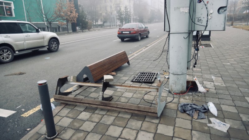 Алматыдағы тәртіпсіздік. Лаңкестер