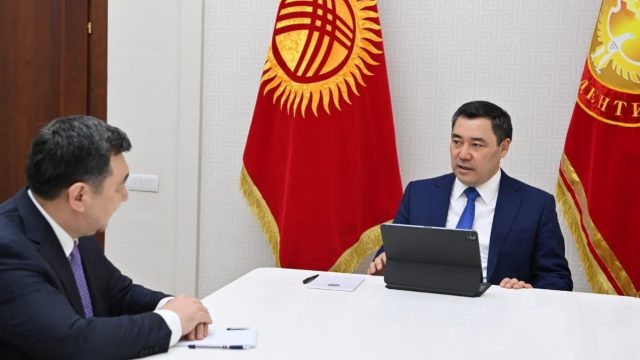 Садыр Жапаров: Қырғызстан мен Қазақстан арасында шешілмейтін мәселе жоқ