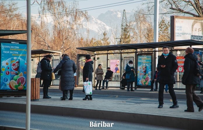 автобус, аялдама, Алматы, коронавирус