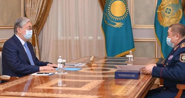Тұрғымбаев президентке елдегі құқықтық тәртіпті қалпына келтіру туралы айтты