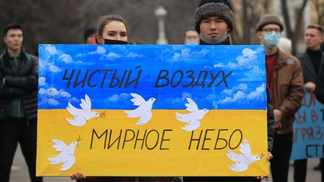 Алматыда ауаның ластануына қарсы митинг өтті