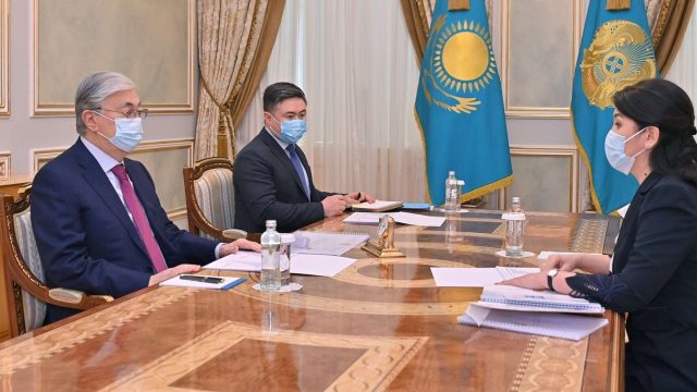 Ажар Ғиният елдегі эпидемиология ахуалы тұрақты екенін айтты