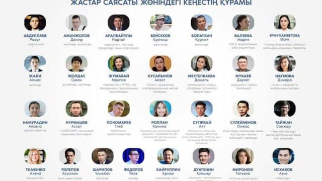 Президент жанындағы жастар саясаты жөніндегі кеңестің жаңа құрамы бекітілді