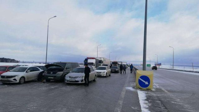 Ауа райына байланысты 8 жол учаскесі жабылды