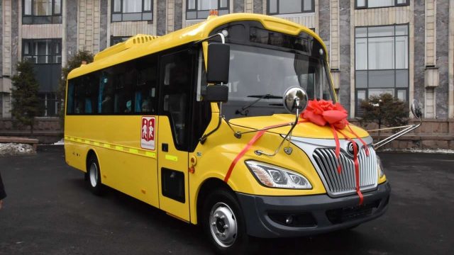 Биыл ауыл мектептеріне 515 жаңа автобус беріледі
