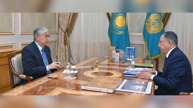 Мемлекет басшысы әл-Фараби атындағы ҚазҰУ ректорын қабылдады