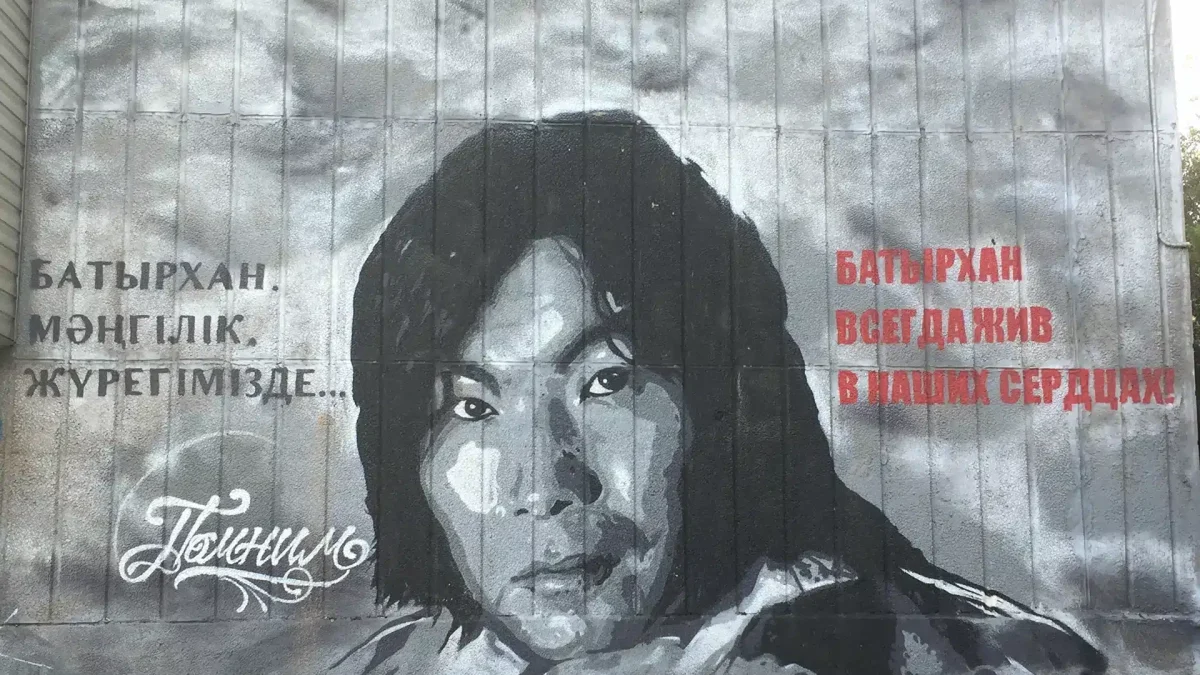 Street art. Batyr beinesi коллекциялық монеталары