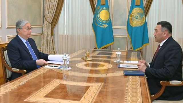 ҰҚК төрағасы президентке ведомствоның жұмысы туралы айтты