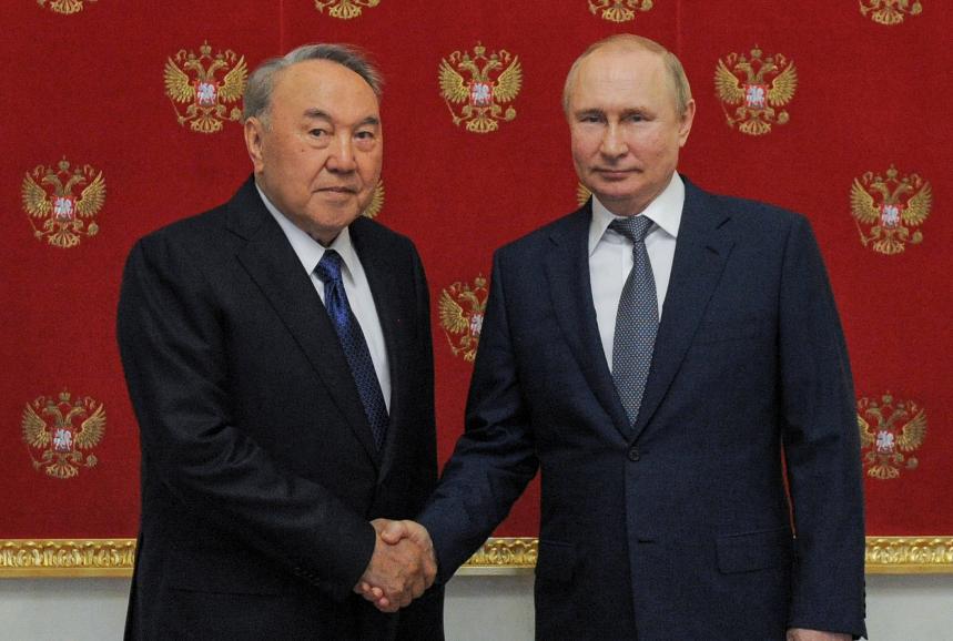 Путин Назарбаев