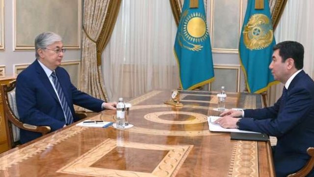 Президент мәжіліс төрағасы Ерлан Қошановты қабылдады