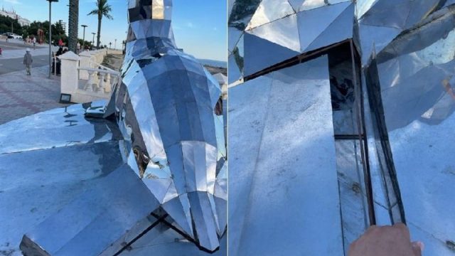 Ақтау жағалауындағы «Итбалық» нысаны бүліне бастады