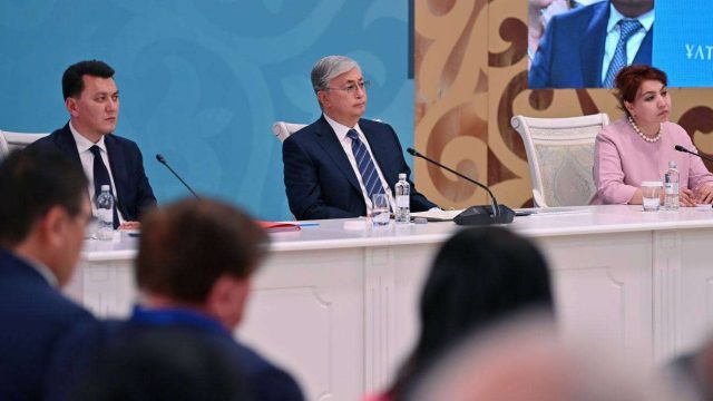 Түркістанда мемлекет басшысының қатысуымен ұлттық құрылтай басталды