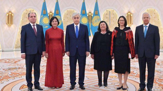 Тоқаев бірқатар мемлекеттің елшісінен сенім грамотасын қабылдады