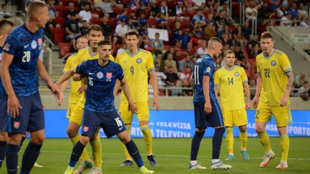 Футболдан UEFA ұлттар лигасында Қазақстан Словакияны жеңді