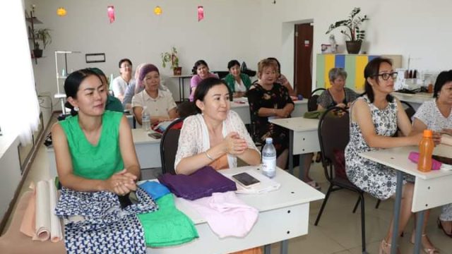 Алматы облысында тігінші әйелдердің емтиханы өтті