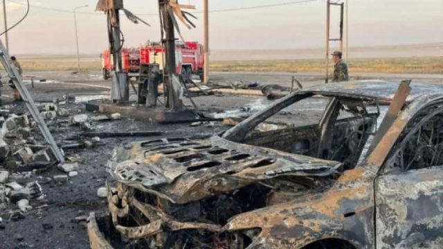 Ақтөбе облысында жанармай құю бекетінде жарылыс болды