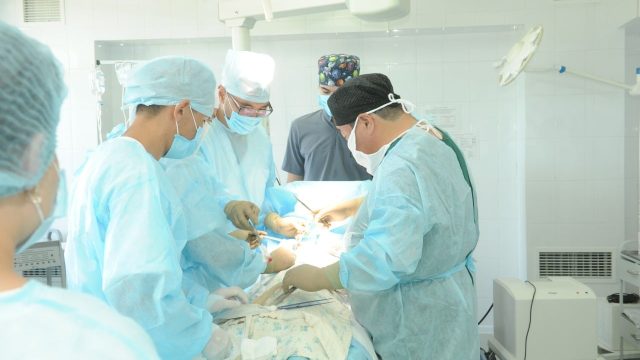 Түркістан қаласында кеуде қуысына заманауи ота жасалды