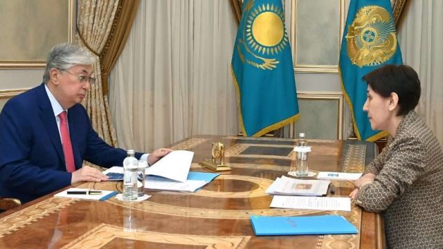 Тамара Дүйсенова президентке зейнетақымен қамтамасыз ету жұмысы туралы айтты