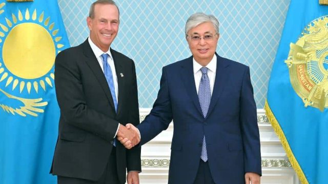 Президент «Шеврон» компаниясының басшысын қабылдады