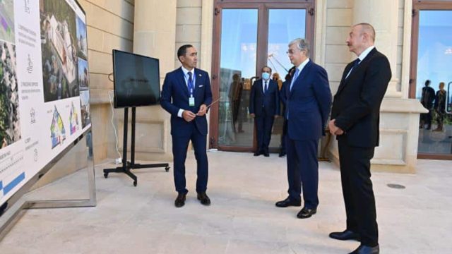 Физули қаласында Құрманғазы атындағы шығармашылық орталық салынады