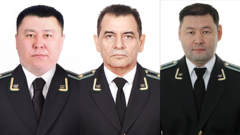 Ерік Есенов, Талғат Таңатаров, Нұрлан Каримов.
