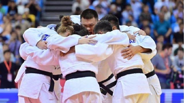 Азия чемпионаты: Қазақстан құрамасы дзюдодан команда есебінде үшінші орын алды
