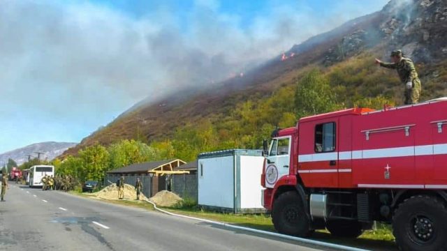 Шығыс Қазақстан облысындағы орман өрті әлі сөндірілмеді