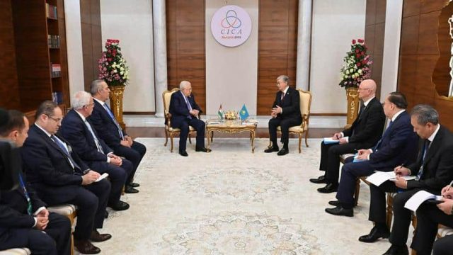 Палестина президенті Тоқаевқа алғыс айтты
