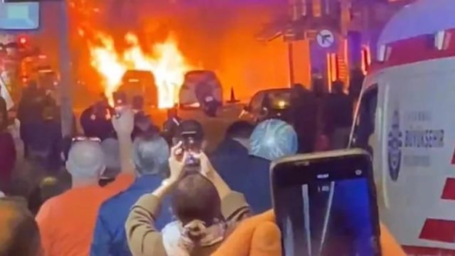 Ыстамбұлдың орталық аудандарының бірінде жарылыс болды