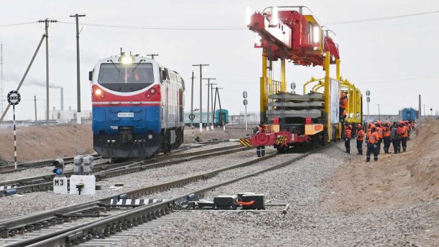 Қазақстанда ірі теміржол жобасының құрылысы басталды