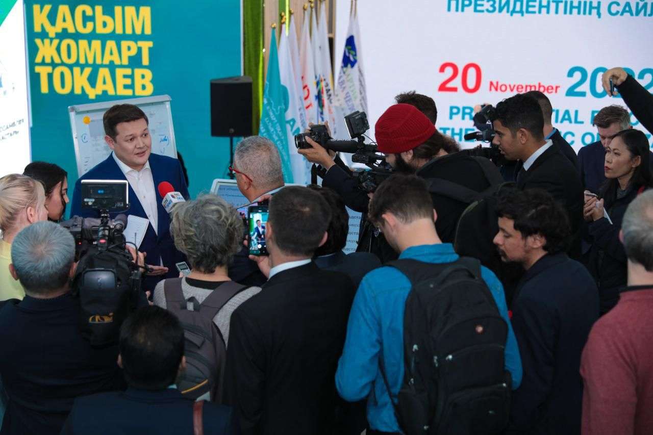 Тоқаевтың штабына дүниежүзінің 37 елінен БАҚ келді