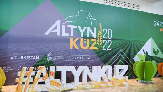Түркістанда ауыл шаруашылығы қызметкерлерінің Altyn kúz-2022 салтанатты мерекесі өтті