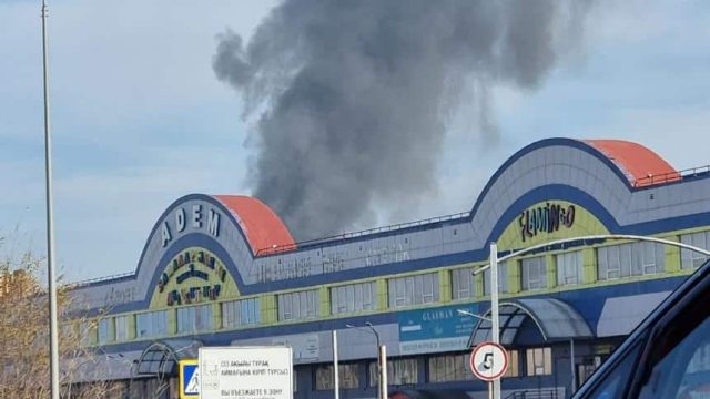 Алматыда барахолкадан тағы өрт шықты
