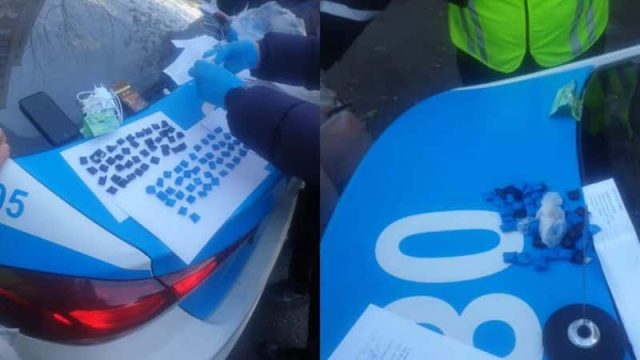 Алматының патрульдік полицейлері ірі есірткі сатушыны ұстады