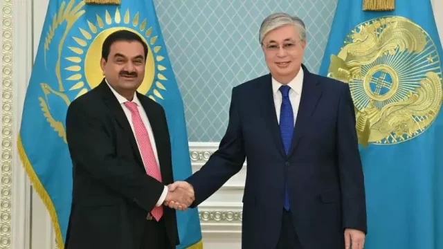 Тоқаев үндістандық Adani Group компаниясының президентін қабылдады