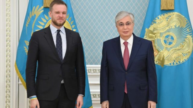 Тоқаев Литва сыртқы істер министрін қабылдады