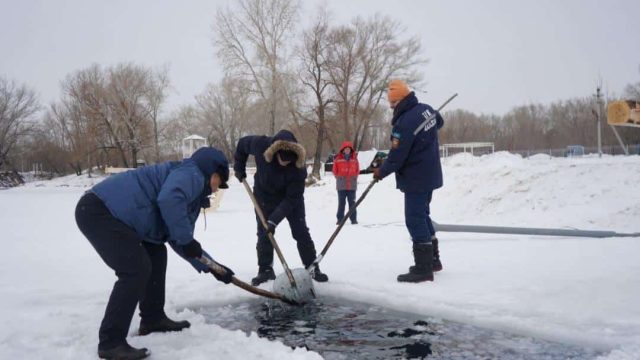 Шоқыну мерекесінде шомылуға арналған 250 орын белгіленді