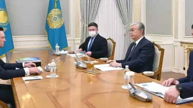 Тоқаев Еуразиялық даму банкінің басқарма төрағасын қабылдады