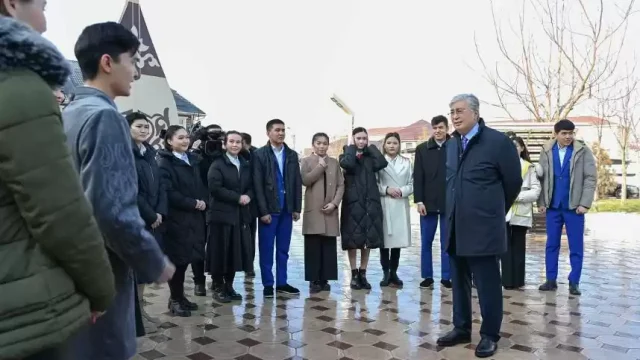 Мемлекет басшысы Тараздағы студенттермен кездесті