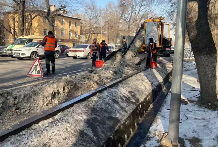 арық желілерін тазалау